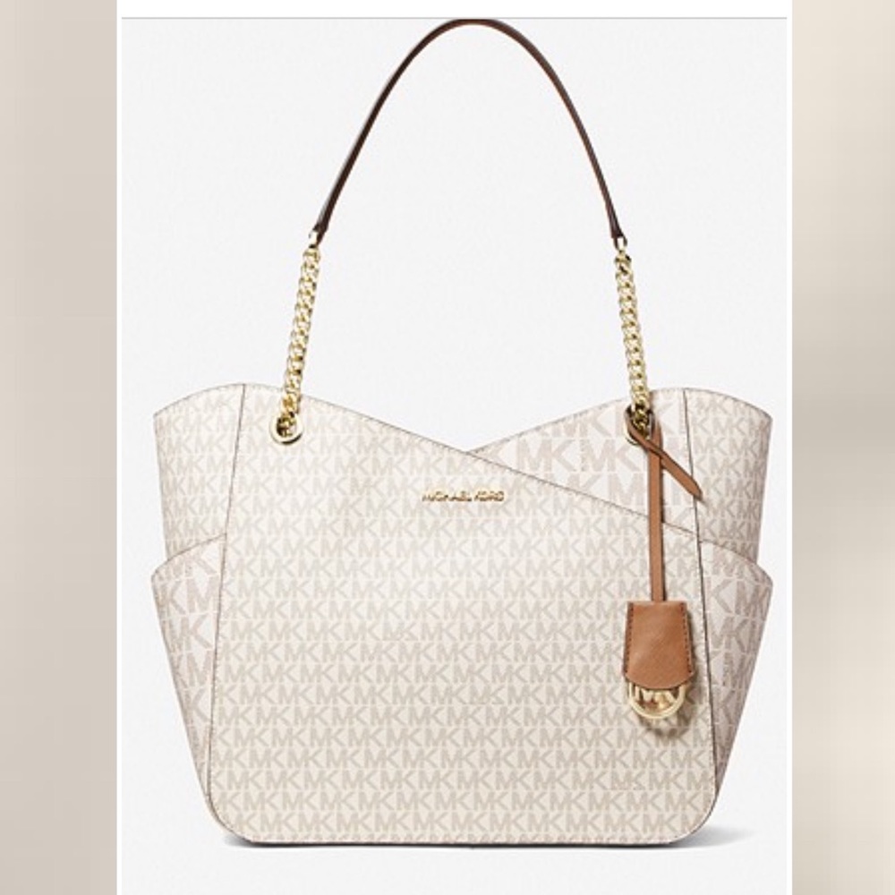 Michael Kors Jet Set Large Logo Shoulder Bag
